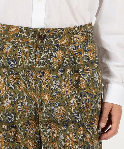 TOMORROWLAND / トゥモローランド ショート・ハーフ・半端丈パンツ | バティックプリント バックベルト ショートパンツ | 詳細5