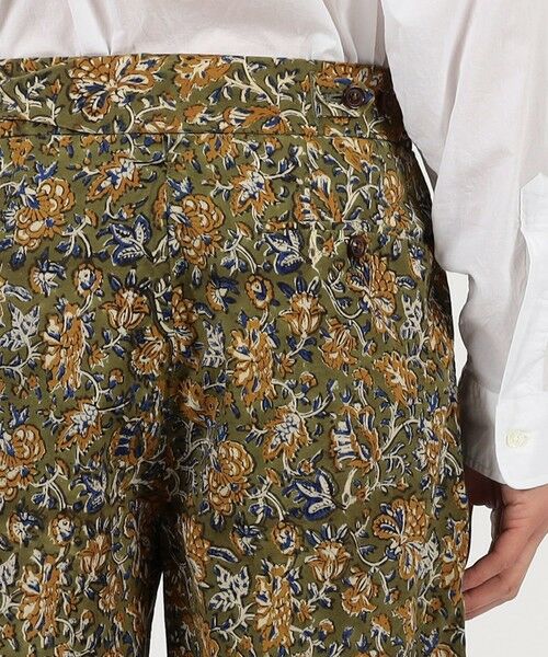 TOMORROWLAND / トゥモローランド ショート・ハーフ・半端丈パンツ | バティックプリント バックベルト ショートパンツ | 詳細6