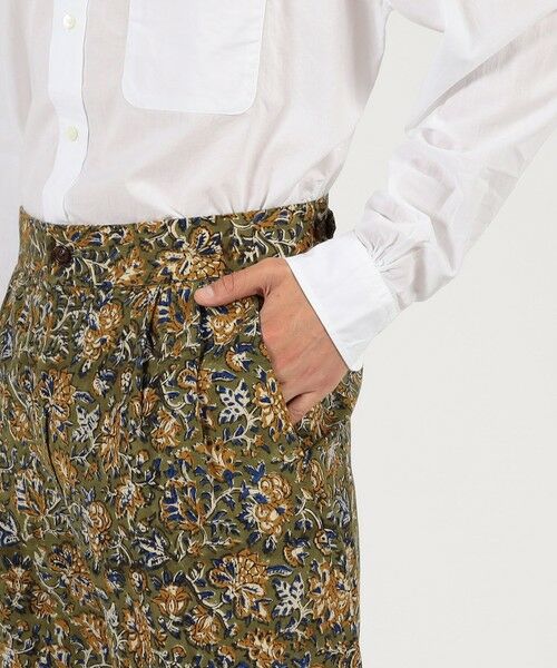 TOMORROWLAND / トゥモローランド ショート・ハーフ・半端丈パンツ | バティックプリント バックベルト ショートパンツ | 詳細7