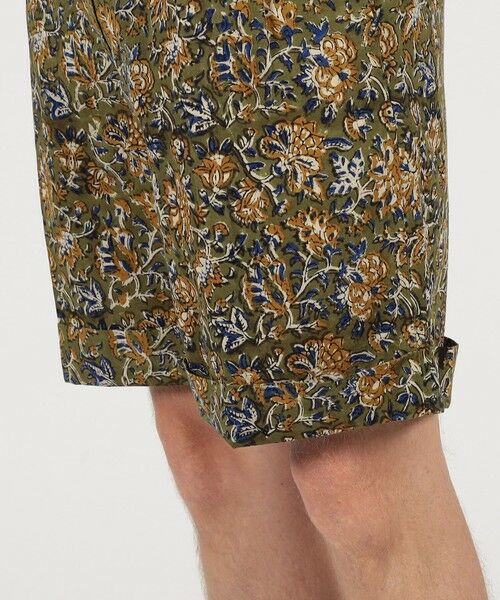 TOMORROWLAND / トゥモローランド ショート・ハーフ・半端丈パンツ | バティックプリント バックベルト ショートパンツ | 詳細9