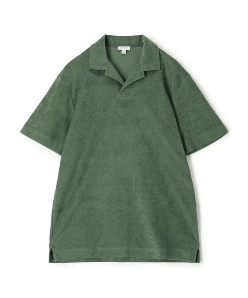 TOMORROWLAND/トゥモローランド SUNSPEL TOWELLING ポロシャツ 55 Dusk Green L