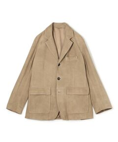 TOMORROWLAND / トゥモローランド テーラードジャケット | DENIM NEW STANLEY スウェード シングルブレステッド 3Bジャケット