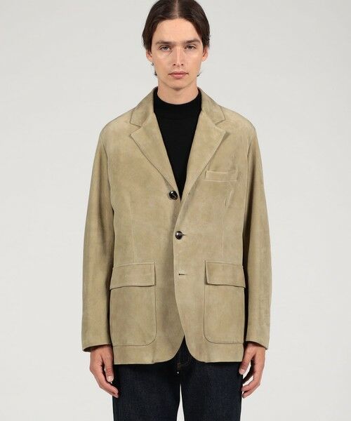 TOMORROWLAND / トゥモローランド テーラードジャケット | DENIM NEW STANLEY スウェード シングルブレステッド 3Bジャケット | 詳細2