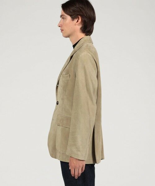 TOMORROWLAND / トゥモローランド テーラードジャケット | DENIM NEW STANLEY スウェード シングルブレステッド 3Bジャケット | 詳細3