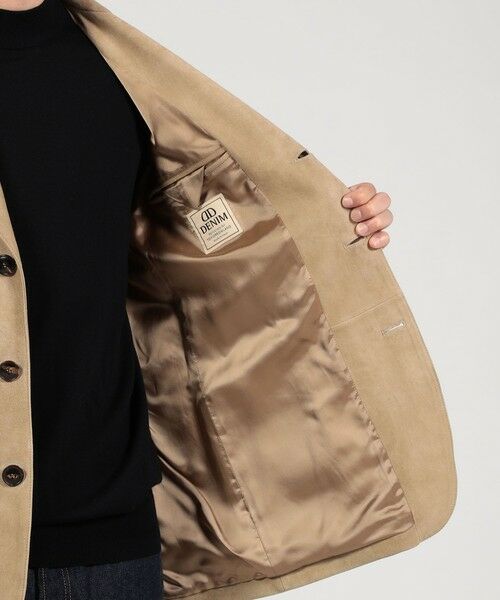 TOMORROWLAND / トゥモローランド テーラードジャケット | DENIM NEW STANLEY スウェード シングルブレステッド 3Bジャケット | 詳細5