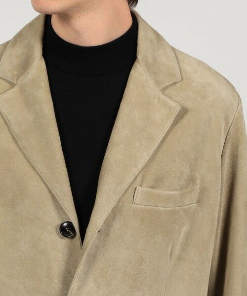 TOMORROWLAND / トゥモローランド テーラードジャケット | DENIM NEW STANLEY スウェード シングルブレステッド 3Bジャケット | 詳細6