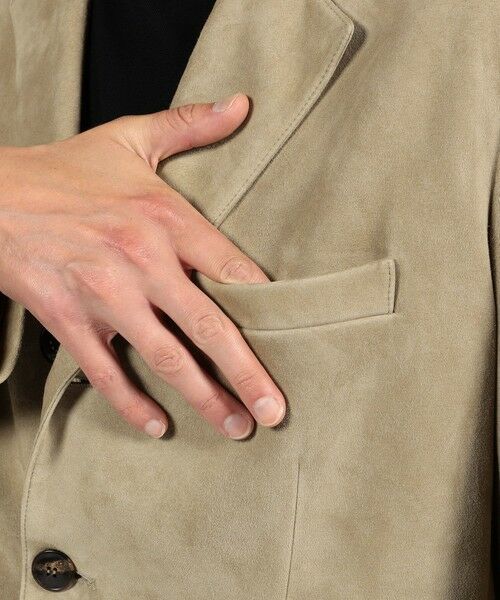 TOMORROWLAND / トゥモローランド テーラードジャケット | DENIM NEW STANLEY スウェード シングルブレステッド 3Bジャケット | 詳細9