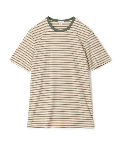 TOMORROWLAND / トゥモローランド カットソー | SUNSPELコットン クルーネックTシャツ(54 Dusk Green)