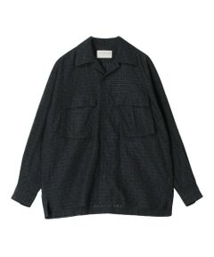 TOMORROWLAND / トゥモローランド シャツ・ブラウス | ポリエステル キュプラ ナイロン チェック ダブルポケットシャツ