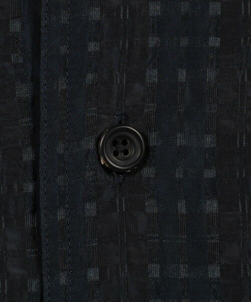 TOMORROWLAND / トゥモローランド シャツ・ブラウス | ポリエステル キュプラ ナイロン チェック ダブルポケットシャツ | 詳細9