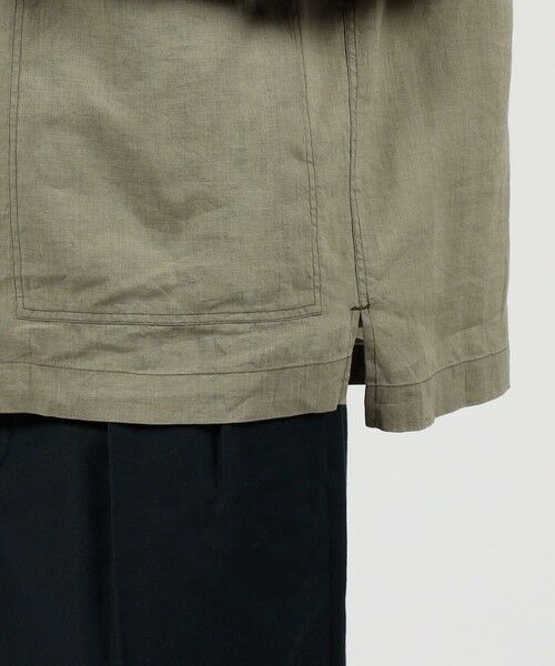 TOMORROWLAND / トゥモローランド シャツ・ブラウス | リネン 4ポケット サファリシャツ | 詳細7