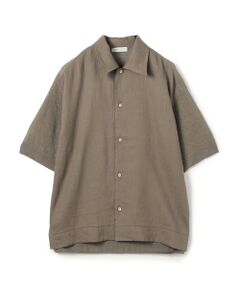 TOMORROWLAND / トゥモローランド ニット・セーター | リネンニットコンビ ハーフスリーブシャツ