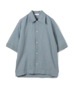 TOMORROWLAND / トゥモローランド ニット・セーター | リネンニットコンビ ハーフスリーブシャツ