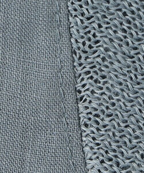 TOMORROWLAND / トゥモローランド ニット・セーター | リネンニットコンビ ハーフスリーブシャツ | 詳細11