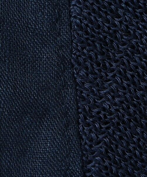 TOMORROWLAND / トゥモローランド ニット・セーター | リネンニットコンビ ハーフスリーブシャツ | 詳細12