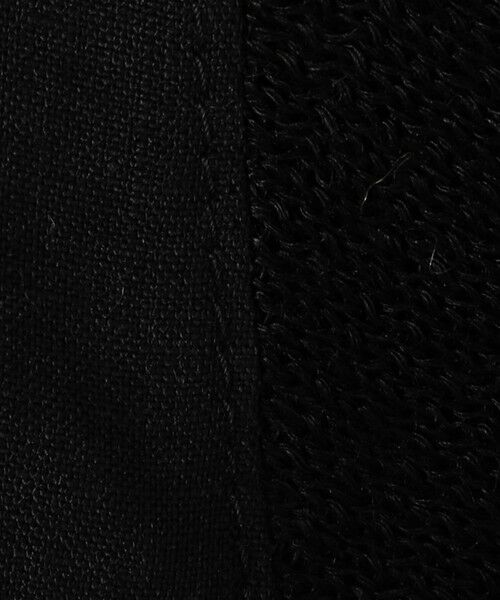 TOMORROWLAND / トゥモローランド ニット・セーター | リネンニットコンビ ハーフスリーブシャツ | 詳細9