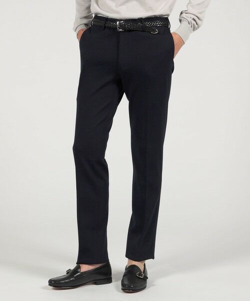 TOMORROWLAND / トゥモローランド スラックス・ドレスパンツ | ウールコットンジャージー ノープリーツスラックス DONDI | 詳細1