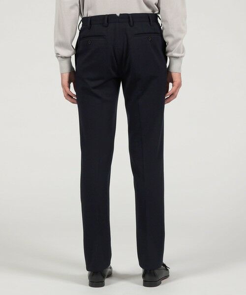 TOMORROWLAND / トゥモローランド スラックス・ドレスパンツ | ウールコットンジャージー ノープリーツスラックス DONDI | 詳細4