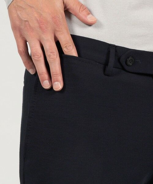 TOMORROWLAND / トゥモローランド スラックス・ドレスパンツ | ウールコットンジャージー ノープリーツスラックス DONDI | 詳細8