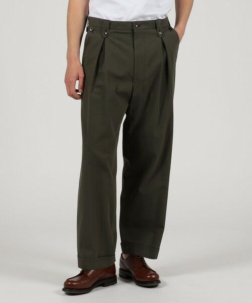 TOMORROWLAND ワイドパンツ 別注】EDWIN LOOSE STRAIGHT ONE WASHED デニムパンツ （デニム