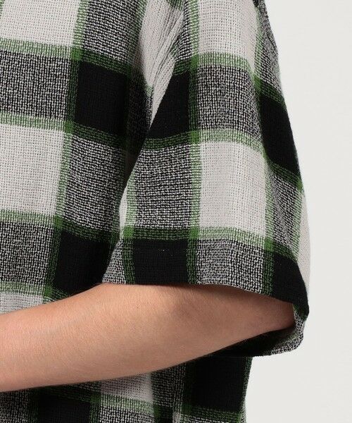 TOMORROWLAND / トゥモローランド シャツ・ブラウス | インドコットン バスケットウィーブ ハーフスリーブシャツ | 詳細6