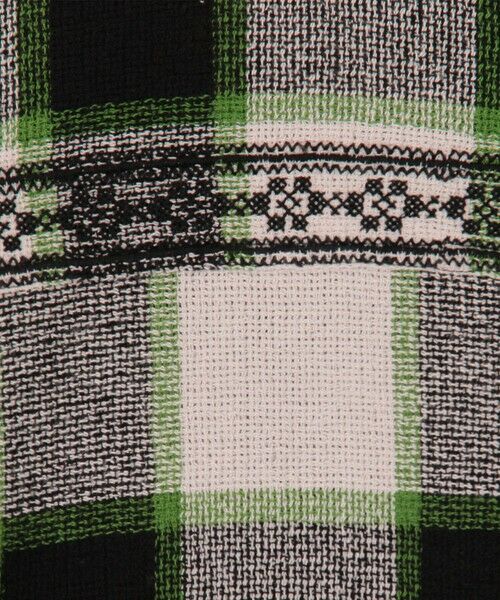 TOMORROWLAND / トゥモローランド シャツ・ブラウス | インドコットン バスケットウィーブ ハーフスリーブシャツ | 詳細9