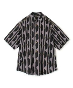 TOMORROWLAND / トゥモローランド シャツ・ブラウス | インド コットン ブロックプリント ハーフスリーブシャツ