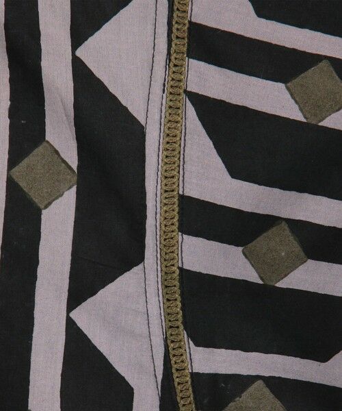 TOMORROWLAND / トゥモローランド シャツ・ブラウス | インド コットン ブロックプリント ハーフスリーブシャツ | 詳細10