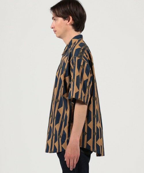 TOMORROWLAND / トゥモローランド シャツ・ブラウス | インド コットン ブロックプリント ハーフスリーブシャツ | 詳細3