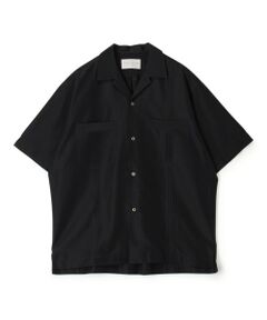 TOMORROWLAND / トゥモローランド シャツ・ブラウス | コットンシルク オープンカラー ダブルポケット ハーフスリーブシャツ