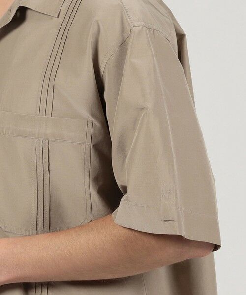 TOMORROWLAND / トゥモローランド シャツ・ブラウス | コットンシルク オープンカラー ダブルポケット ハーフスリーブシャツ | 詳細6