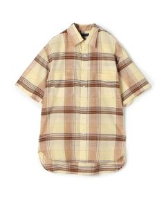 TOMORROWLAND / トゥモローランド シャツ・ブラウス | コットンシルク マドラスチェック ハーフスリーブシャツ