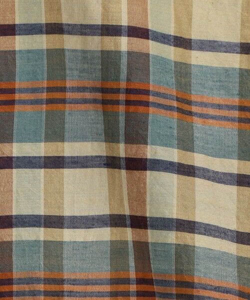 TOMORROWLAND / トゥモローランド シャツ・ブラウス | コットンシルク マドラスチェック ハーフスリーブシャツ | 詳細11