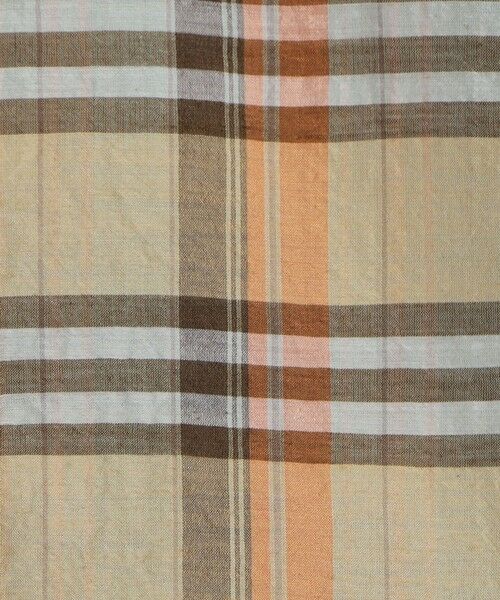 TOMORROWLAND / トゥモローランド シャツ・ブラウス | コットンシルク マドラスチェック ハーフスリーブシャツ | 詳細13