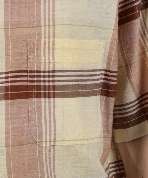 TOMORROWLAND / トゥモローランド シャツ・ブラウス | コットンシルク マドラスチェック ハーフスリーブシャツ | 詳細8