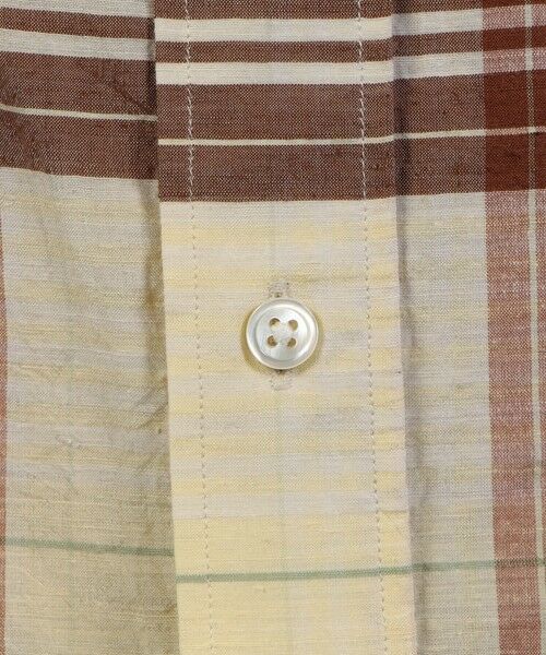 TOMORROWLAND / トゥモローランド シャツ・ブラウス | コットンシルク マドラスチェック ハーフスリーブシャツ | 詳細9