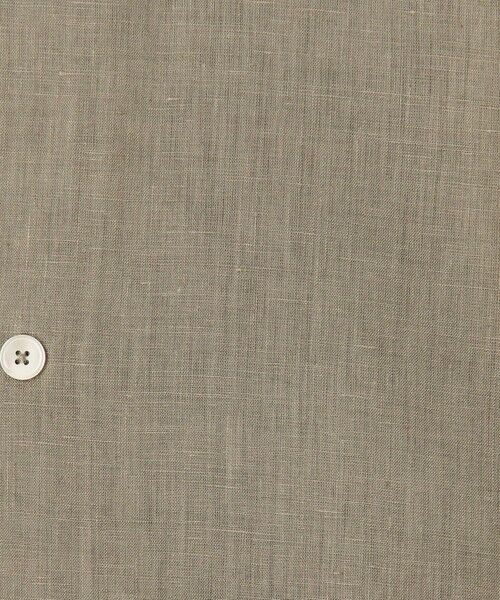 TOMORROWLAND / トゥモローランド シャツ・ブラウス | リネン ダブルブレステッド ハーフスリーブシャツ | 詳細12