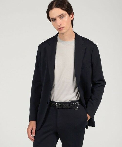TOMORROWLAND / トゥモローランド テーラードジャケット | ウールコットンジャージー シングルブレステッド2Bジャケット DONDI | 詳細1