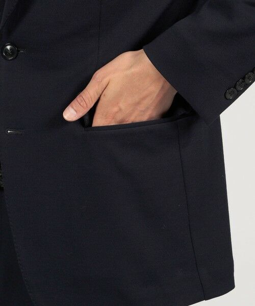 TOMORROWLAND / トゥモローランド テーラードジャケット | ウールコットンジャージー シングルブレステッド2Bジャケット DONDI | 詳細10