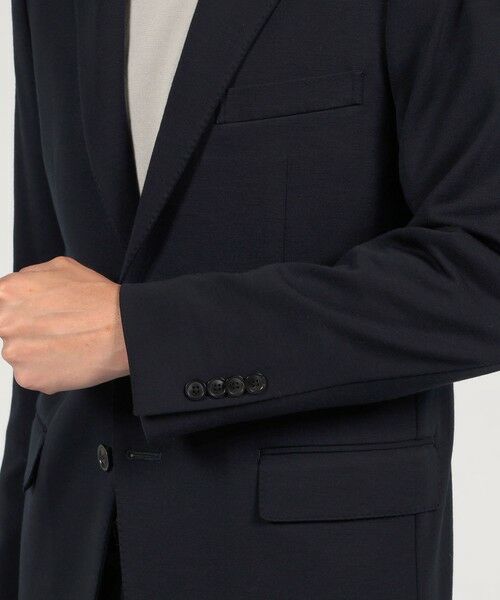 TOMORROWLAND / トゥモローランド テーラードジャケット | ウールコットンジャージー シングルブレステッド2Bジャケット DONDI | 詳細7
