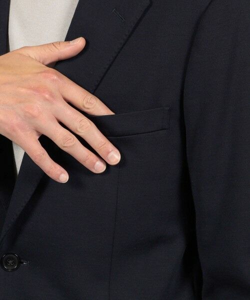 TOMORROWLAND / トゥモローランド テーラードジャケット | ウールコットンジャージー シングルブレステッド2Bジャケット DONDI | 詳細9