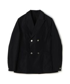 TOMORROWLAND / トゥモローランド テーラードジャケット | コットンシルク ダブルブレステッド 4Bジャケット