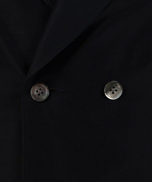 TOMORROWLAND / トゥモローランド テーラードジャケット | コットンシルク ダブルブレステッド 4Bジャケット | 詳細11