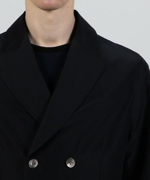 TOMORROWLAND / トゥモローランド テーラードジャケット | コットンシルク ダブルブレステッド 4Bジャケット | 詳細6