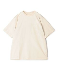 TOMORROWLAND / トゥモローランド カットソー | ギザコットン ハーフスリーブ ポケットTシャツ