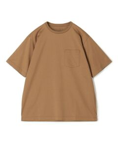 TOMORROWLAND / トゥモローランド カットソー | ギザコットン ハーフスリーブ ポケットTシャツ