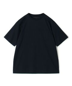 TOMORROWLAND / トゥモローランド カットソー | ギザコットン ハーフスリーブ ポケットTシャツ