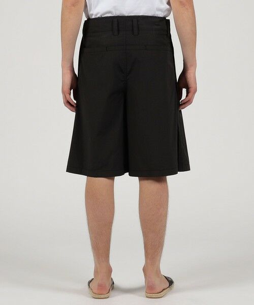 TOMORROWLAND / トゥモローランド ショート・ハーフ・半端丈パンツ | コットンシャンブレー 2プリーツ ショートパンツ | 詳細4