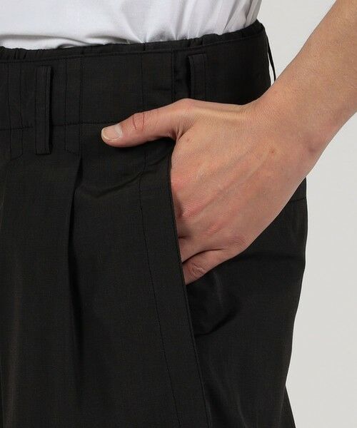 TOMORROWLAND / トゥモローランド ショート・ハーフ・半端丈パンツ | コットンシャンブレー 2プリーツ ショートパンツ | 詳細7