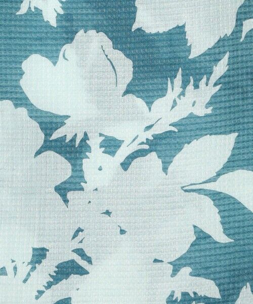 TOMORROWLAND / トゥモローランド シャツ・ブラウス | コットンリネンプリント フリルネックブラウス | 詳細10